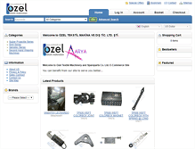 Tablet Screenshot of ozeltekstil.net